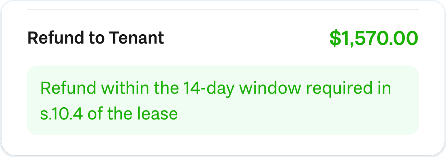 Deposit records dashboard preview